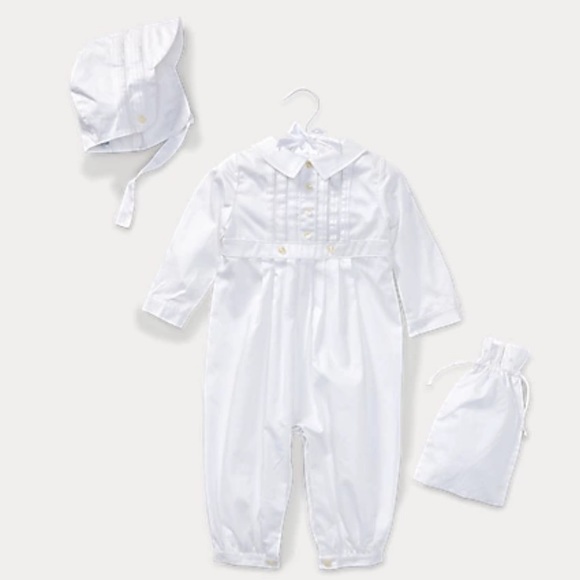 Ralph Lauren Shirts & Tops Rl Pristine Baby Boy Cotton Christening